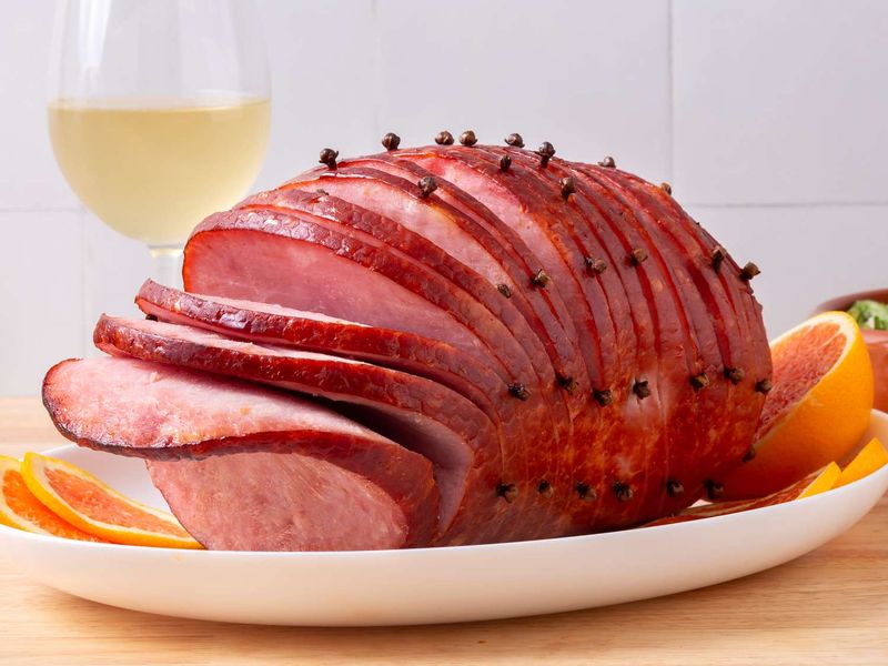 Baked Ham with Brown Sugar