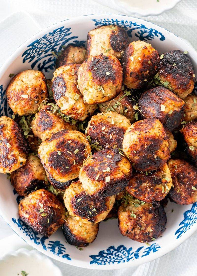 Sweet Potato Turkey Meatballs