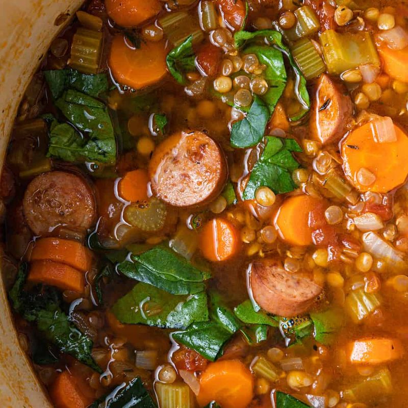 Lentil And Sausage Stew