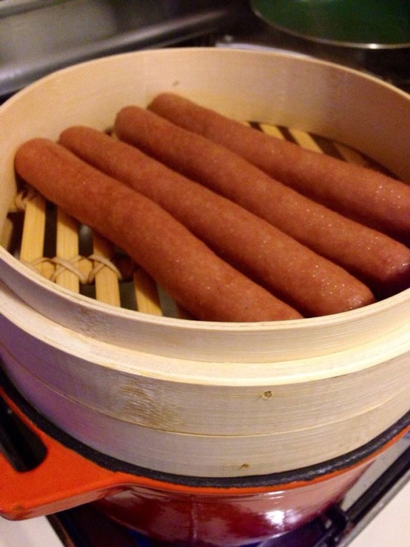 Steam them for stadium texture