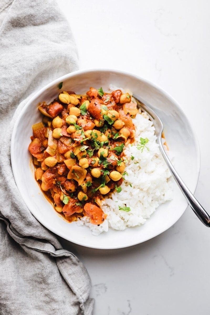 Vegan Slow Cooker Moroccan Chickpea Stew