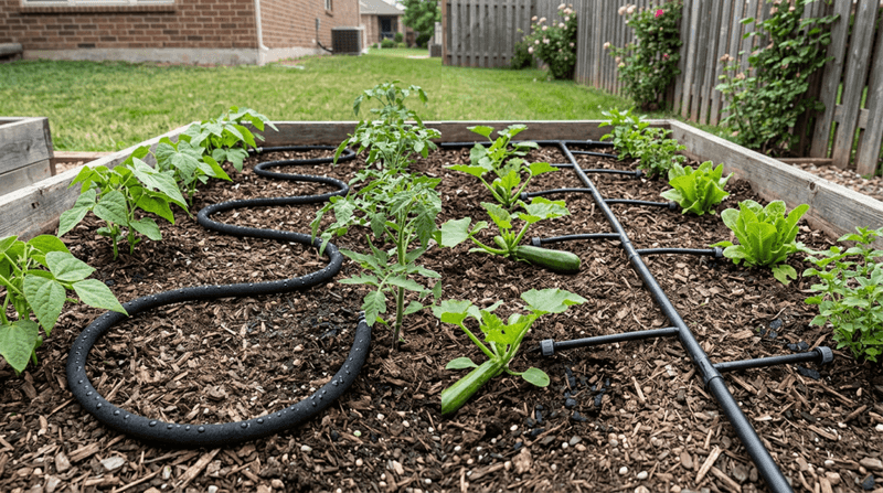 Use Drip Irrigation or Soaker Hoses
