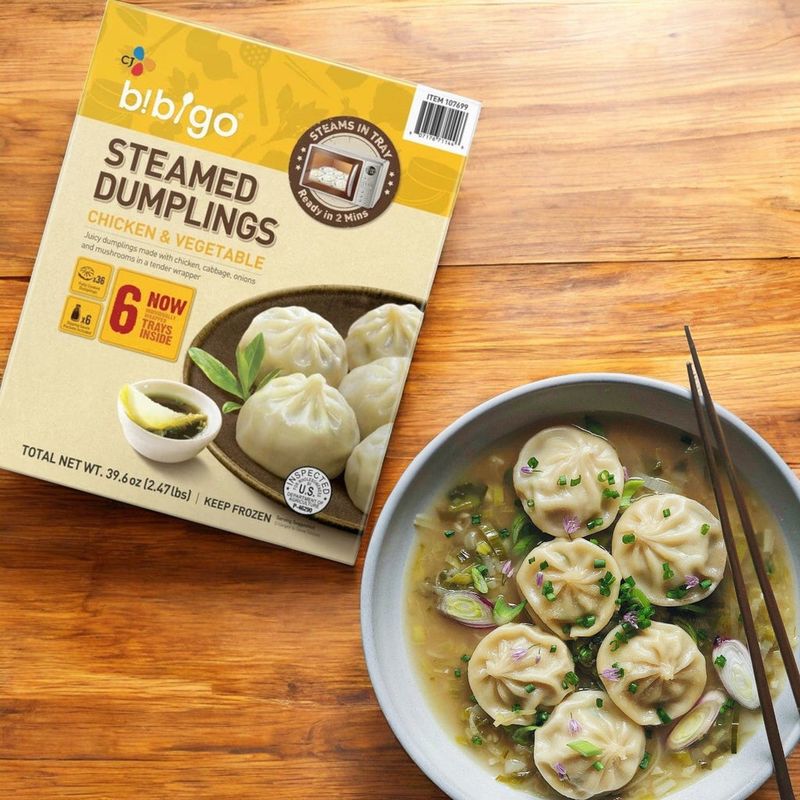 Bibigo Steamed Dumplings Chicken and Vegetable
