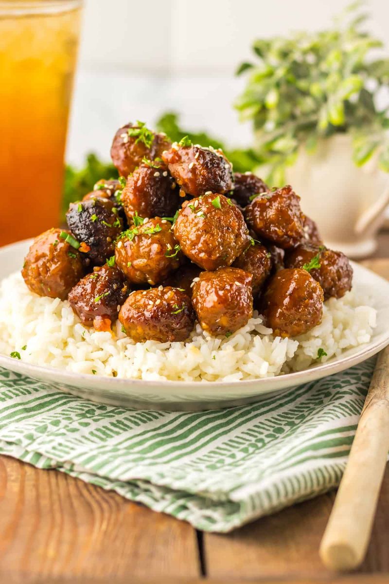Honey Garlic Meatballs