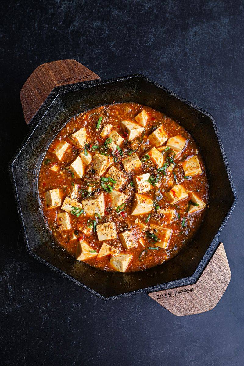 Mapo-Tofu-Inspired Skillet (Mild Version)