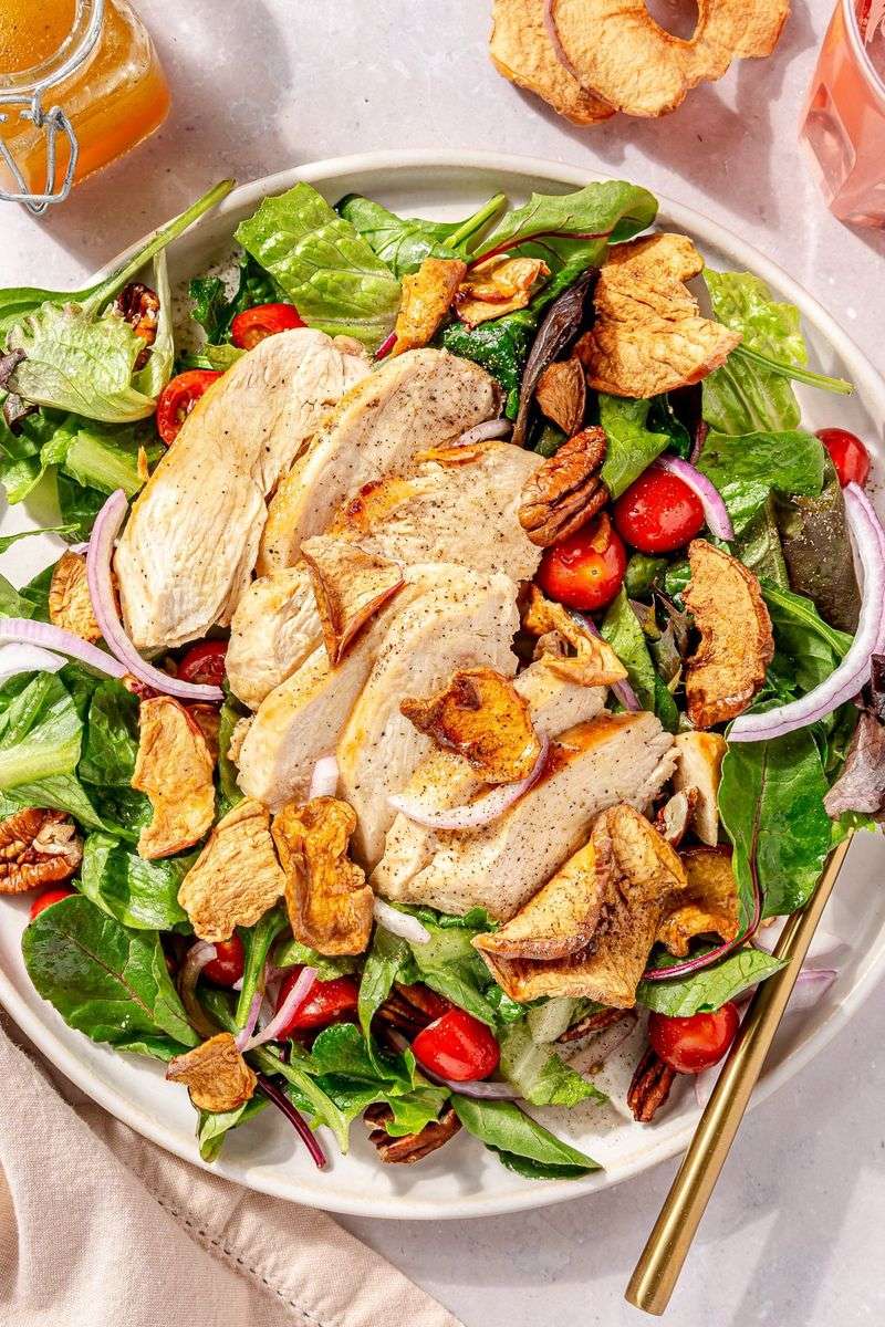 Fuji Apple Salad with Chicken