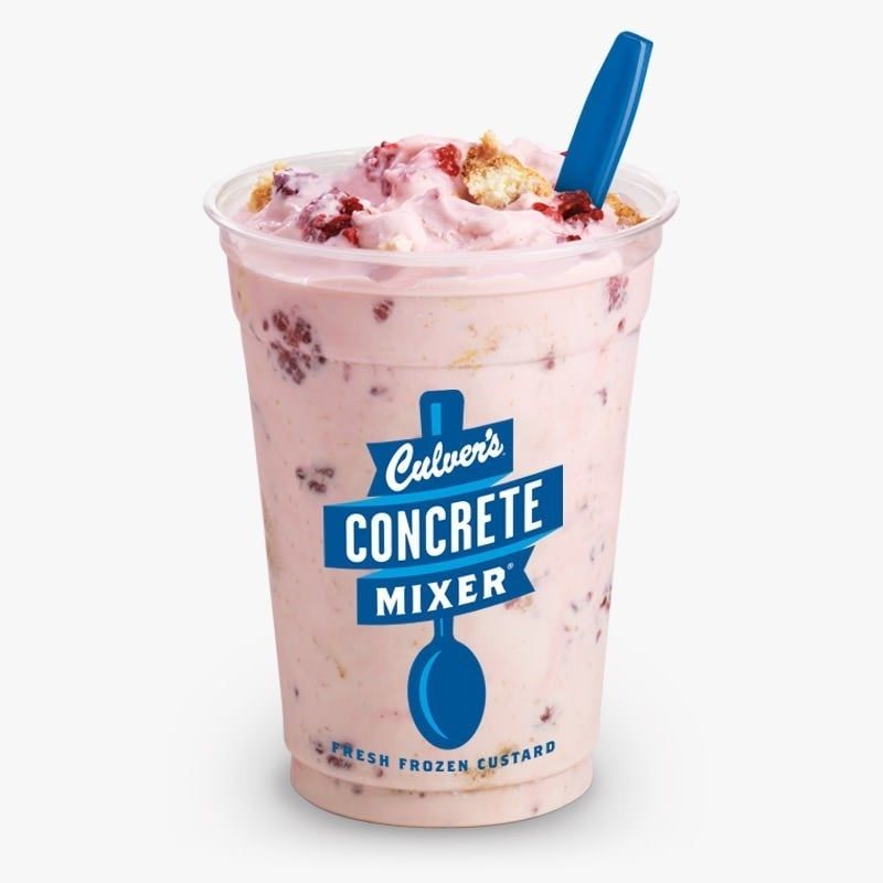 Triple Berry Cheesecake Concrete Mixer