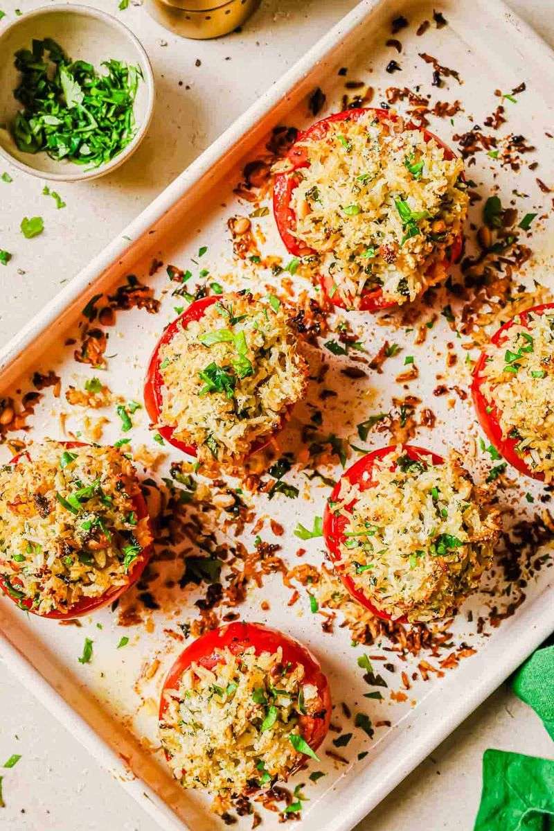 Stuffed Baked Tomatoes