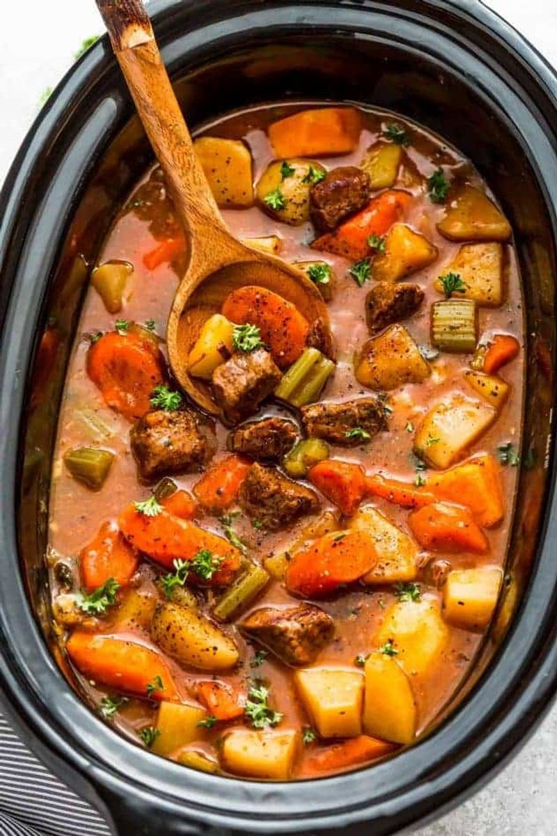 Comforting Crockpot Beef Stew