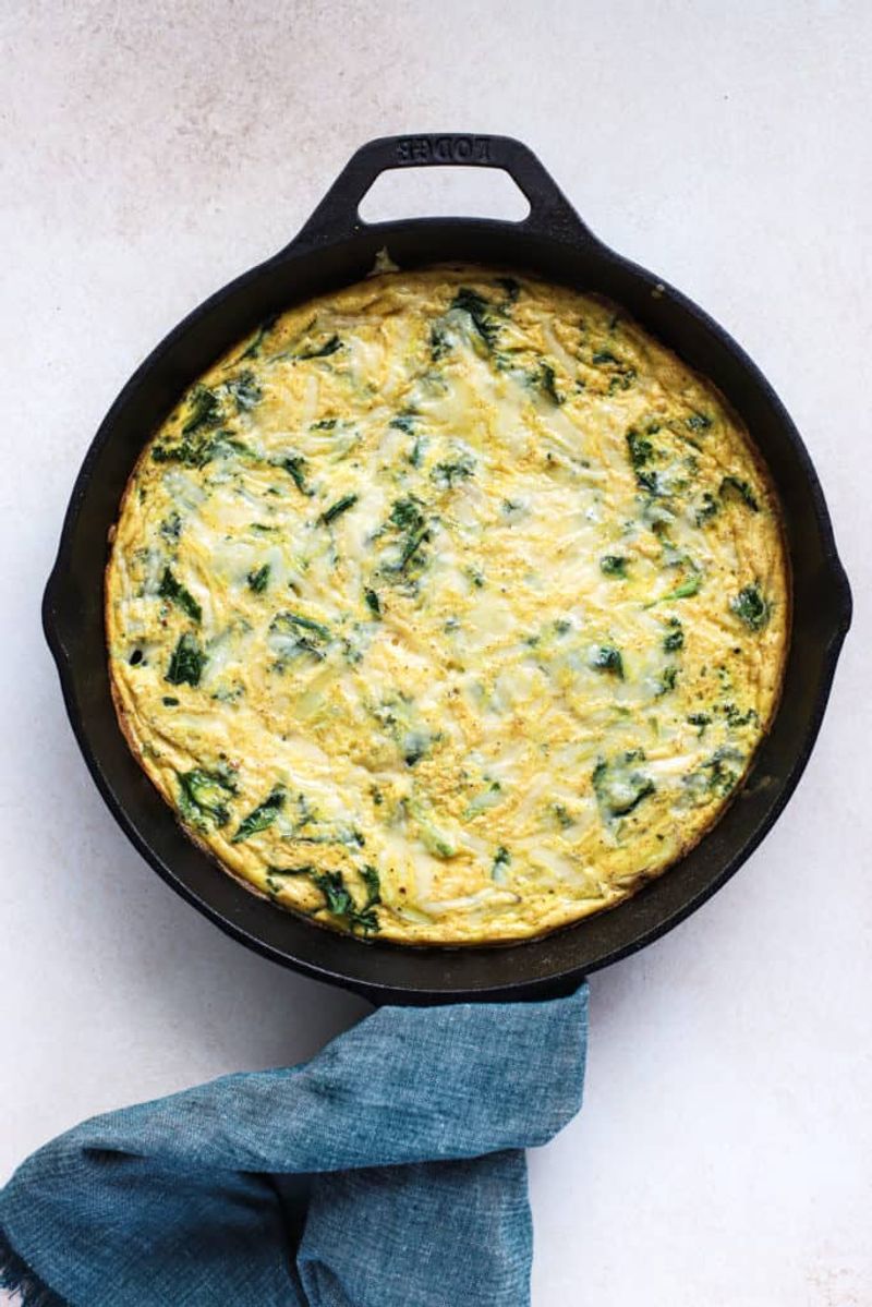 Kale and White Bean Frittata
