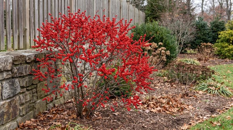 Winterberry creates a distinctly North Carolina winter display