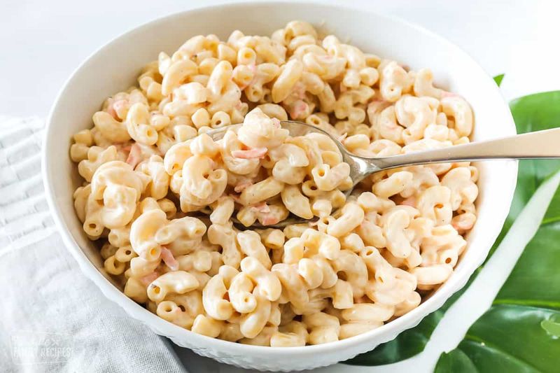 Macaroni salad (local style)