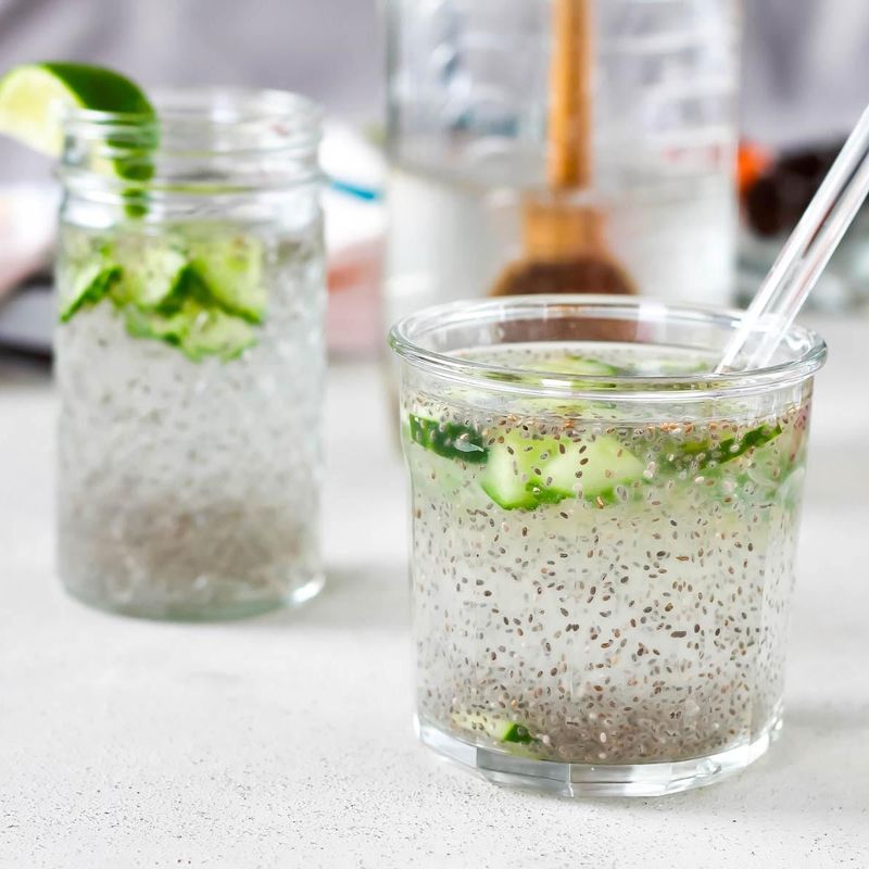 Chia Water and Fresca