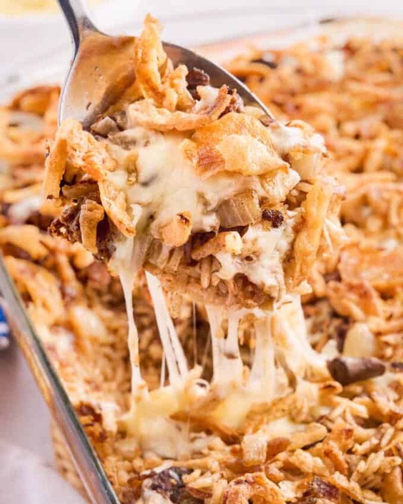 French Onion Baked Rice
