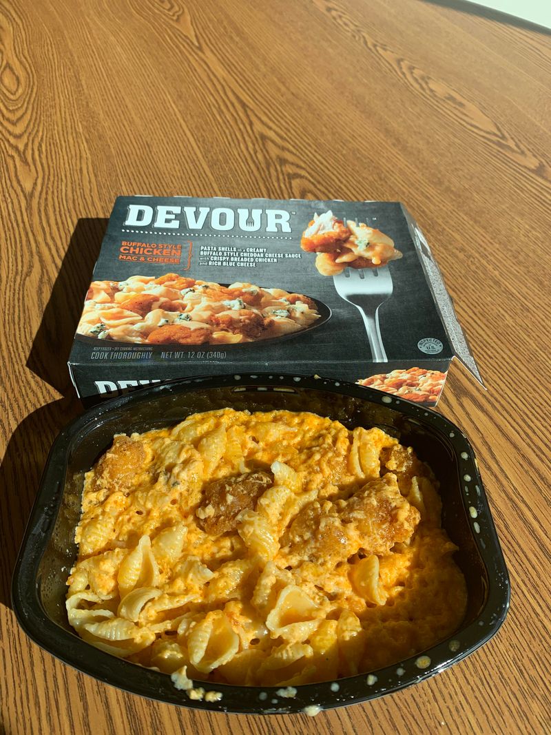 Devour Buffalo Chicken Mac & Cheese