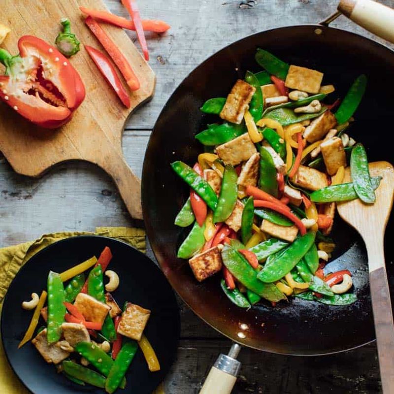 Turmeric Tofu Stir-Fry