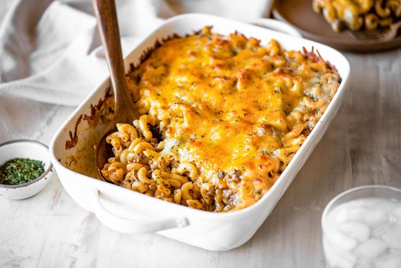 Cheeseburger Casserole