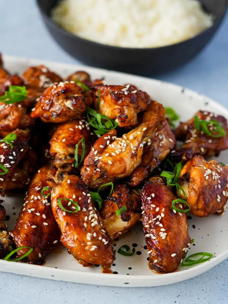 Sticky Soy-Ginger Wings