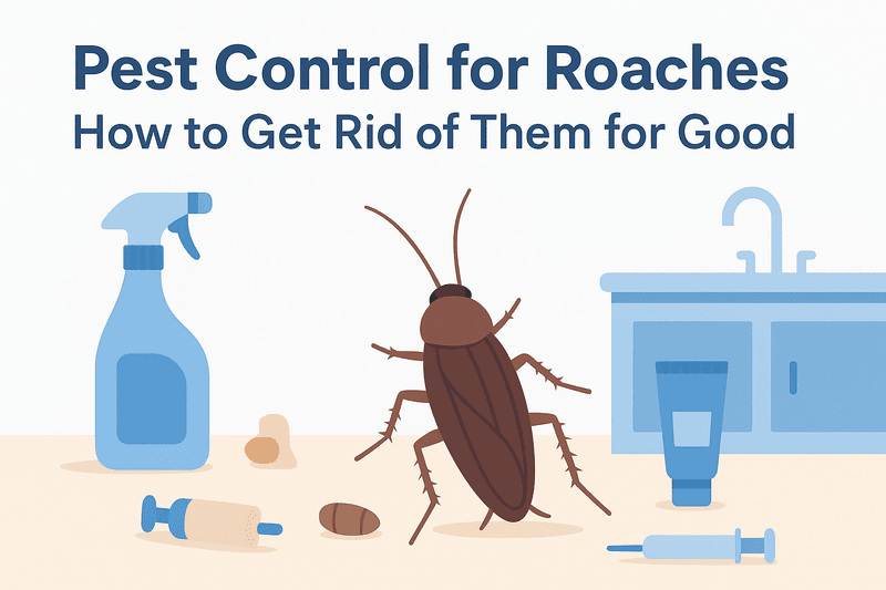 Cockroach prevention starts with the conditions that attract them