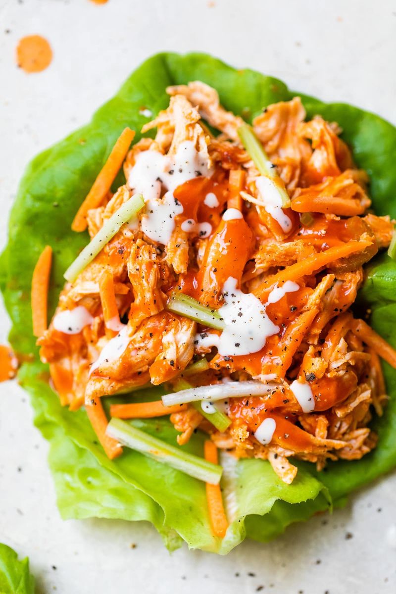 Slow Cooker Buffalo Chicken