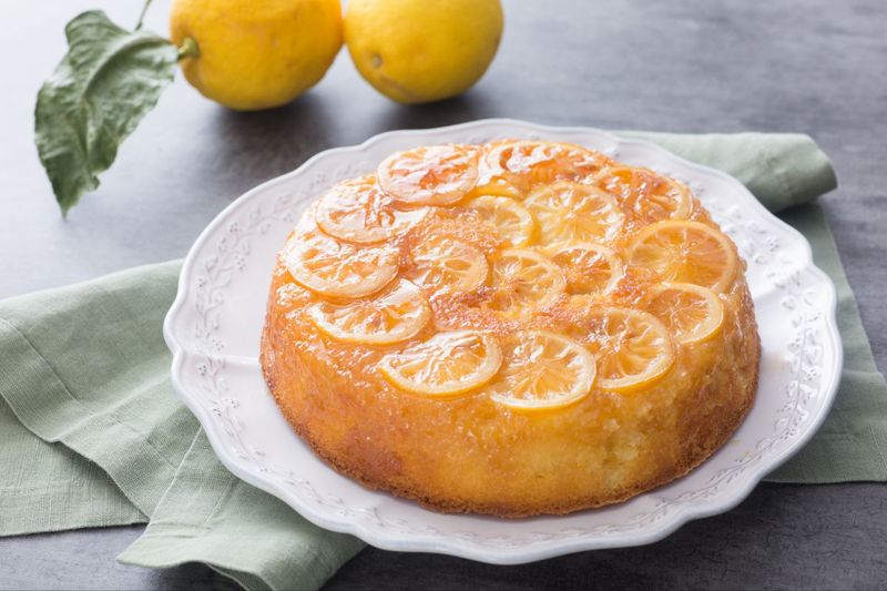 Lemon Upside-Down Cake