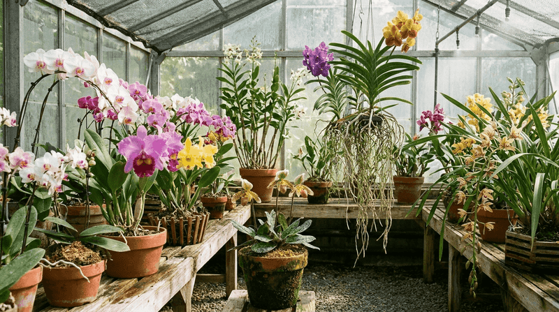 Different orchids need different drying targets