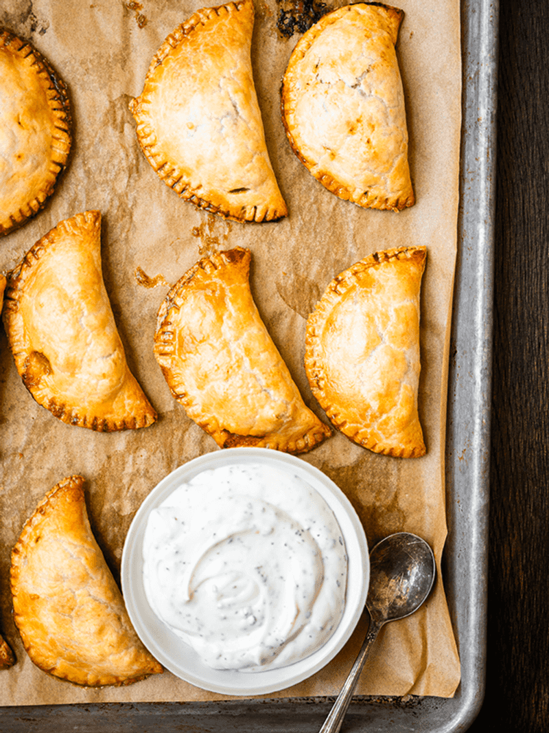 Puff Pastry Beef Empanadas