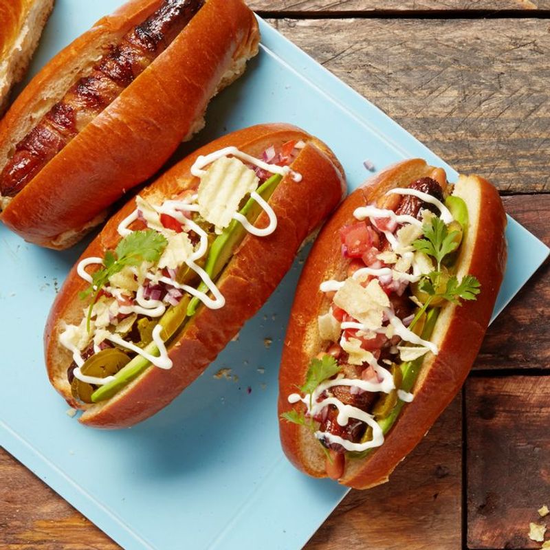 Arizona: Bacon-Wrapped Hot Dogs