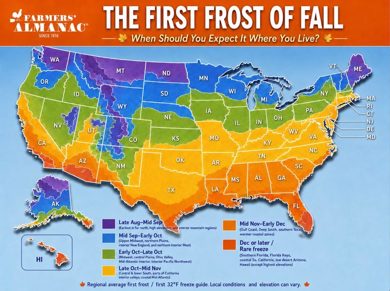 Approximate Frost Patterns Should Guide, Not Dictate, Fall Care