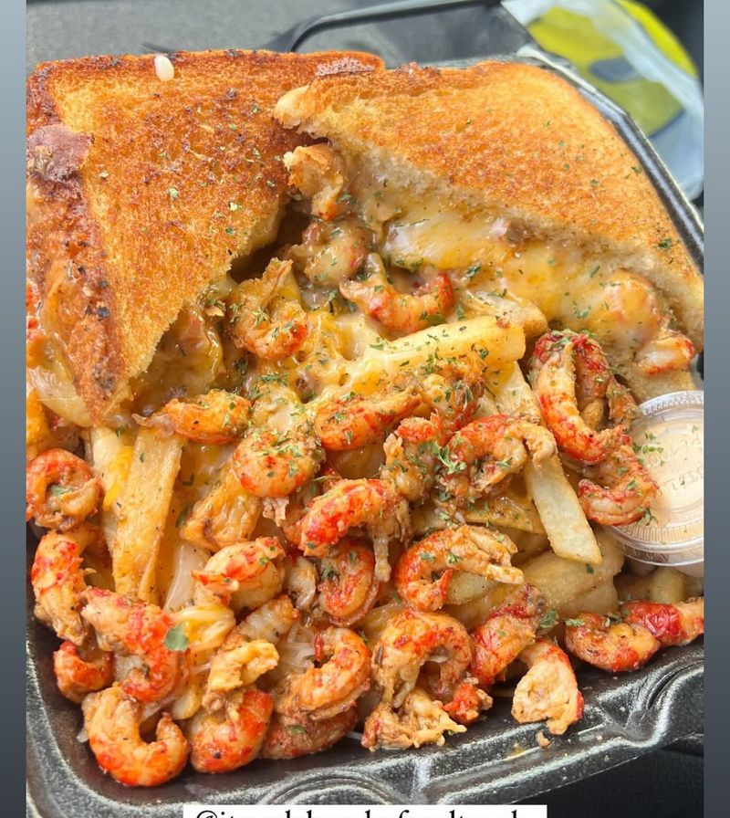 Louisiana – Crawfish Grilled Cheese