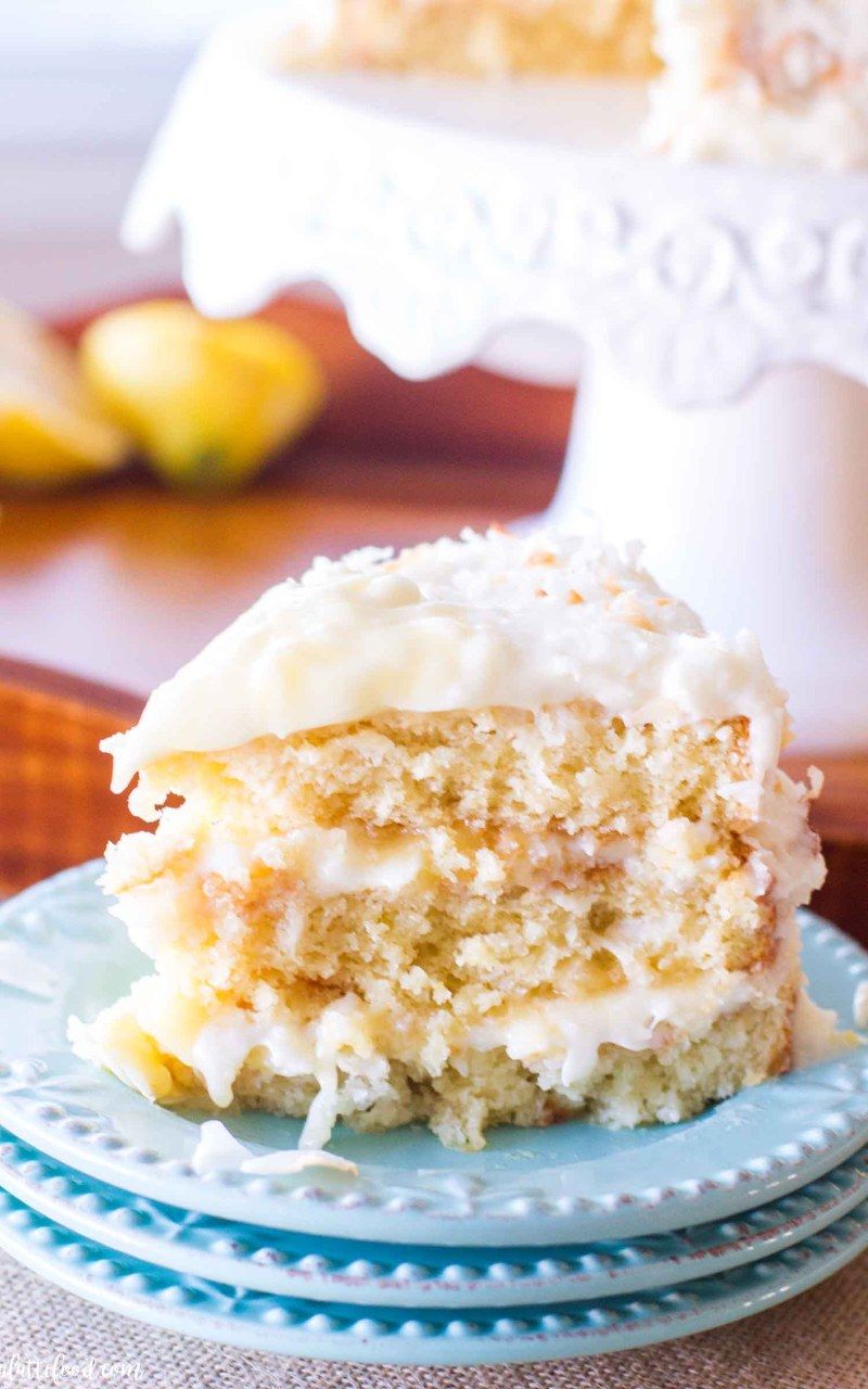 Lemon Coconut Cake