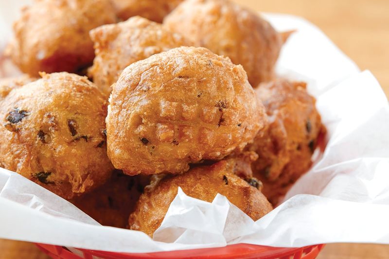 Rhode Island: Clam Cakes