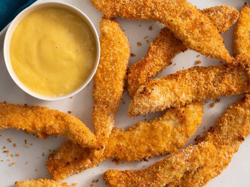 Homemade Baked Chicken Strips