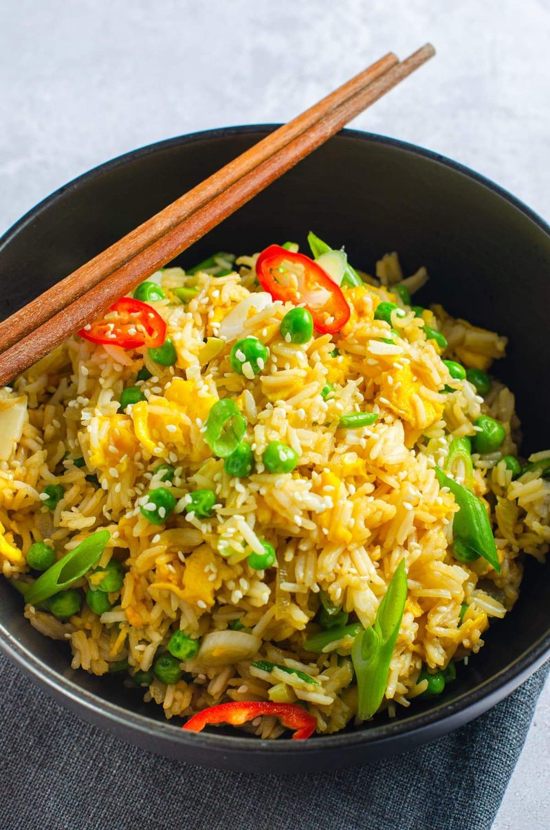 Fried Rice With Eggs