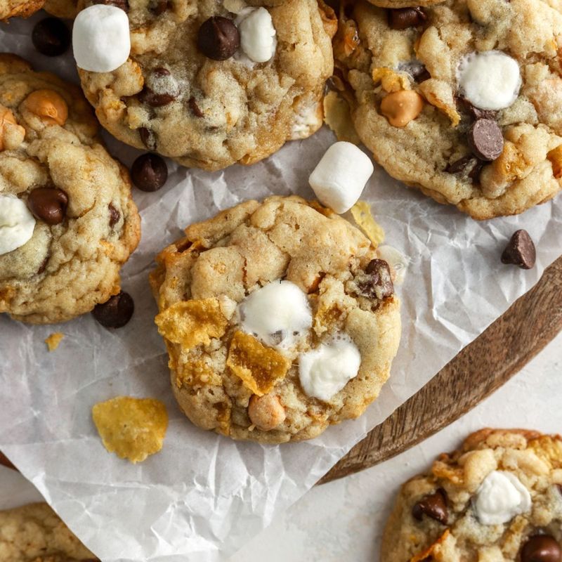 Cornflake marshmallow cookies (favorite)