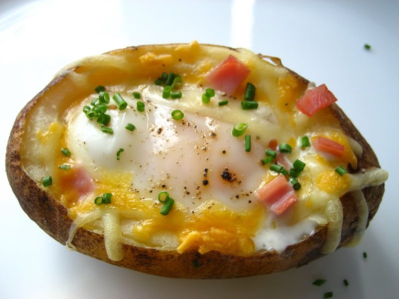Egg-Stuffed Baked Potato (Idaho Sunrise)