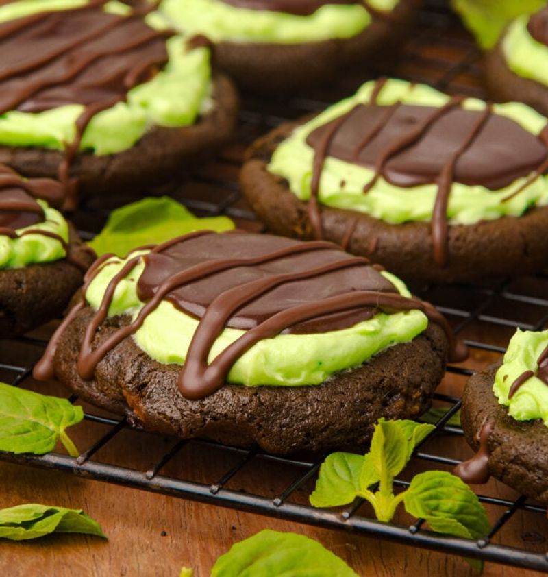 Chocolate Mint Cookies
