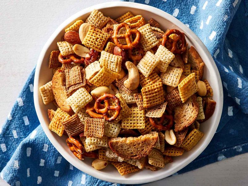 Homemade Chex-Style Snack Mix