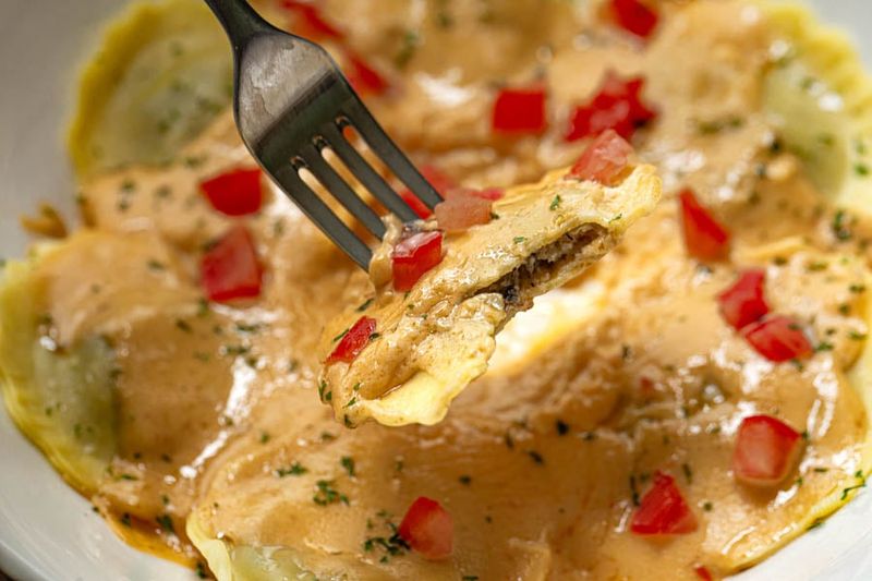 Ravioli di Portobello