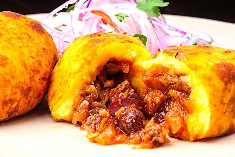 Papa Rellena (Peruvian Stuffed Potatoes)