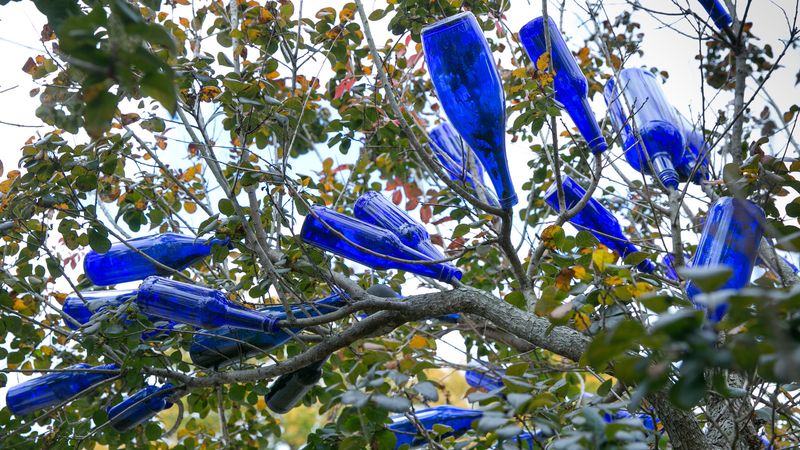 Folklore says bottles catch spirits, but belief is not proof