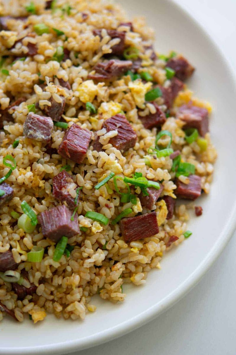 Corned Beef and Cabbage Fried Rice