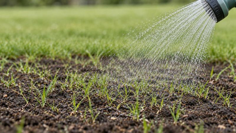 Water Lightly and Consistently