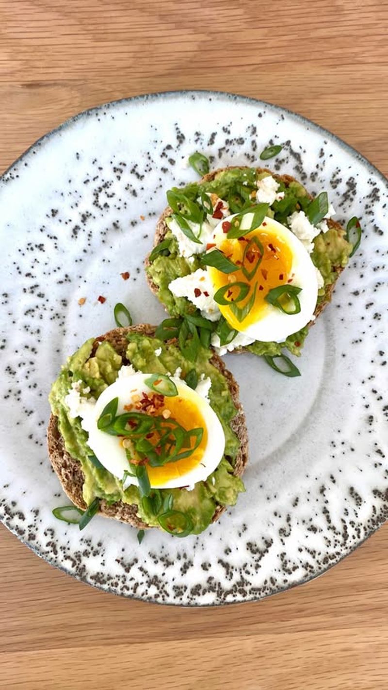 Avocado Toast With a Soft Egg