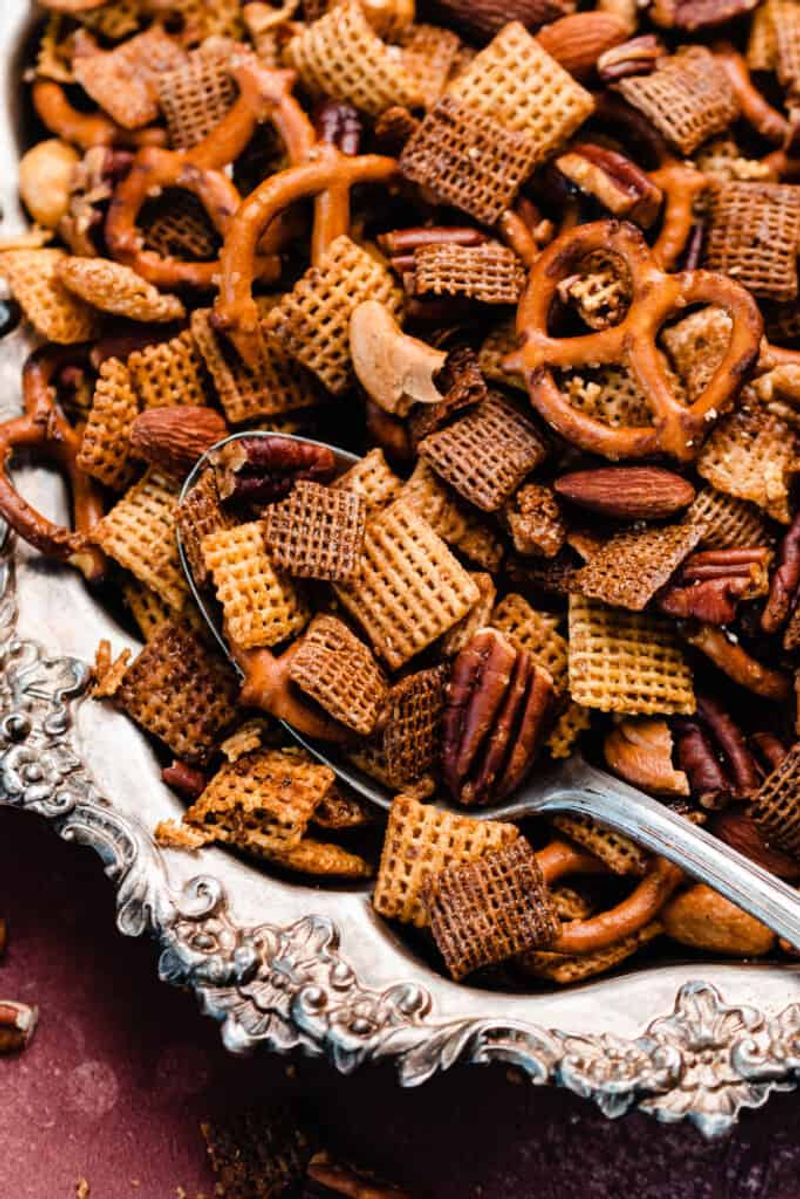 Sweet and Salty Maple Chex Mix