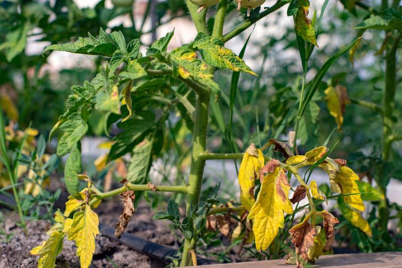 Lack of Sunlight on Lower Leaves
