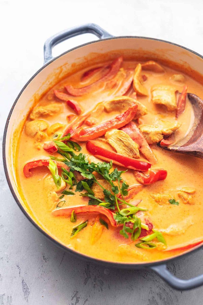 Thai-Style Curry with Coconut Milk