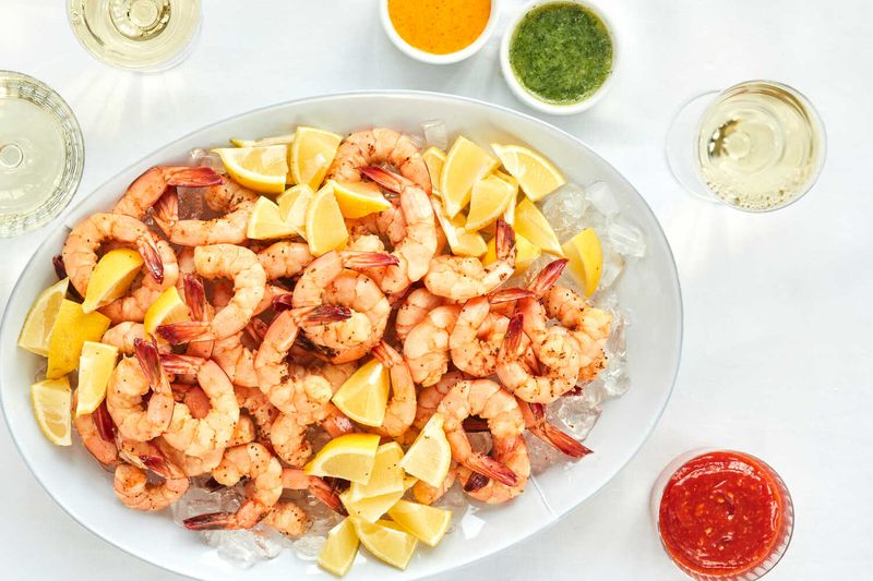 Shrimp Cocktail + Big Salad + Bread