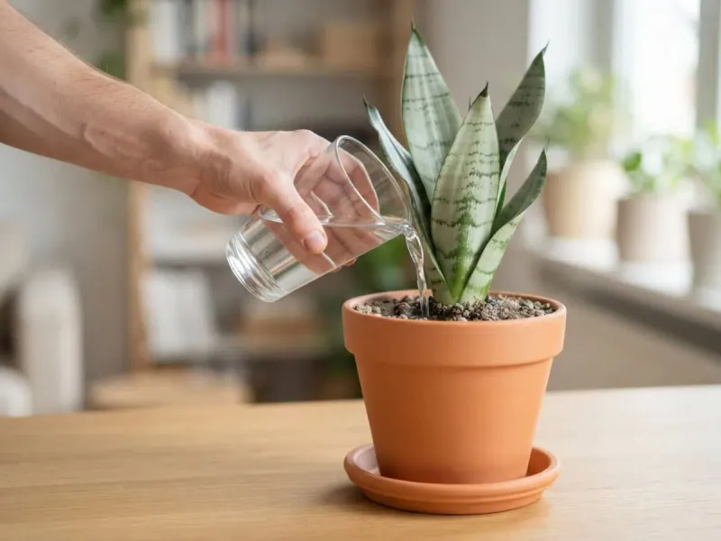 Let the soil dry before you water again