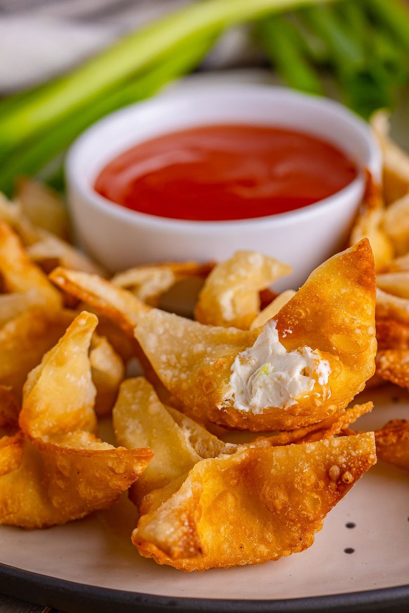 Spam Fried Wontons